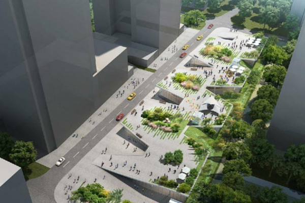 青島中央商務區(qū)樓宇自控系統(tǒng)案例(圖1)